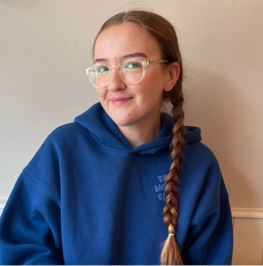 picture of student with pigtials