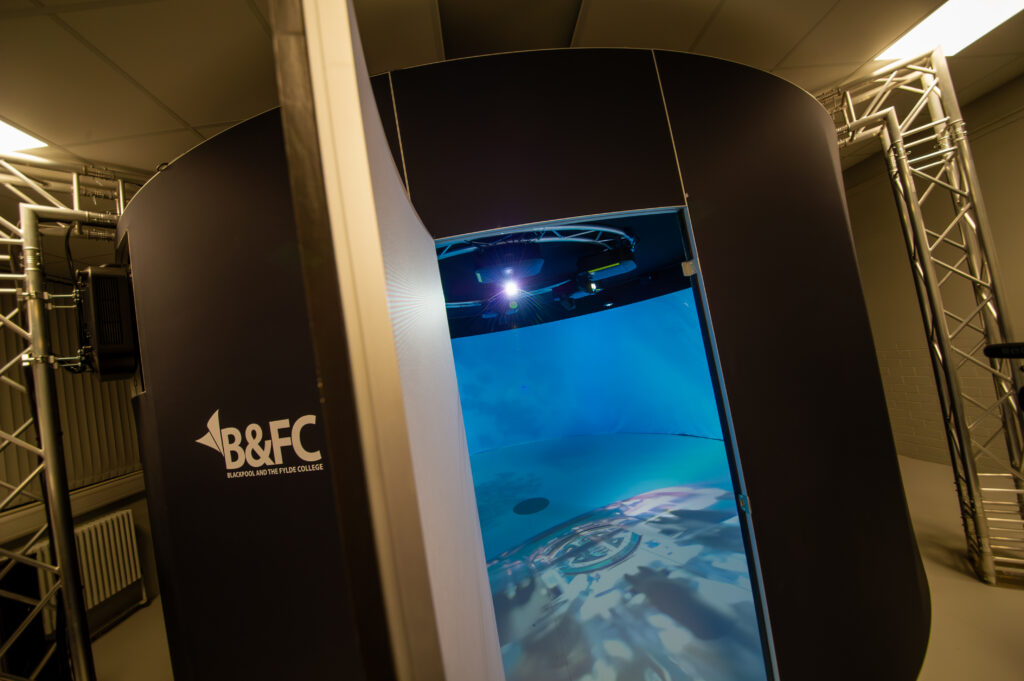 Blackpool & Fylde College VR & MR facilities.